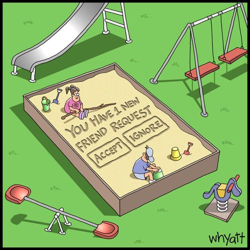 You Have One New Friend Request