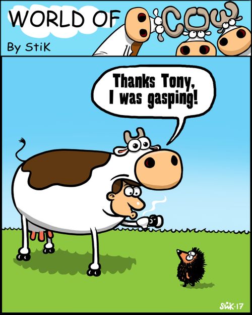 "Thanks Tony I was gasping!"