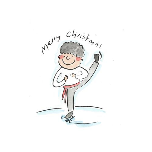 Merry Christmas skater.