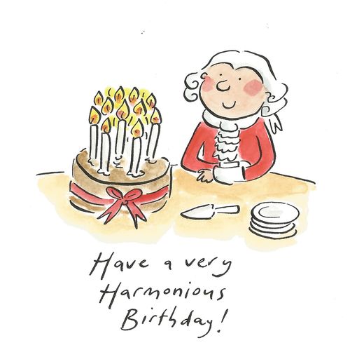Have a very harmonious birthday!