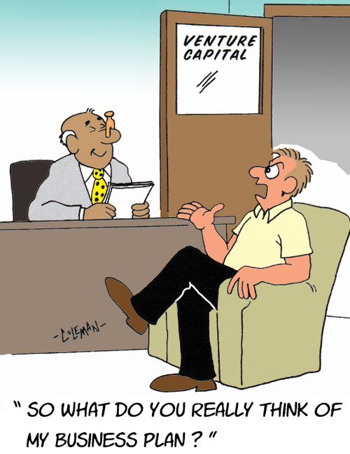 "So what do you really think of my business plan?"