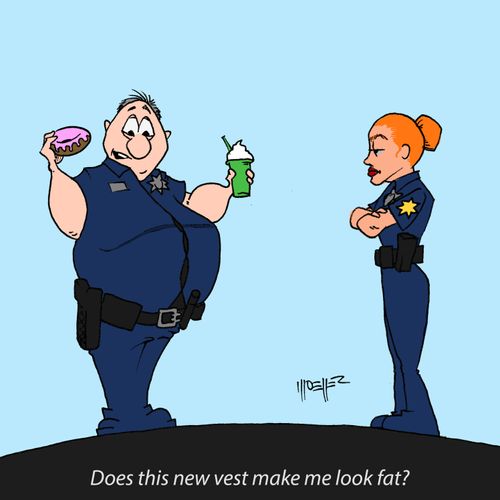 "Does this new vest make me look fat?"