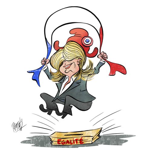 Marine Le Pen and the equality...