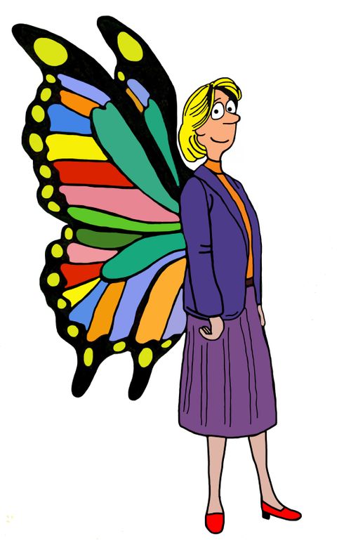 Butterfly Woman