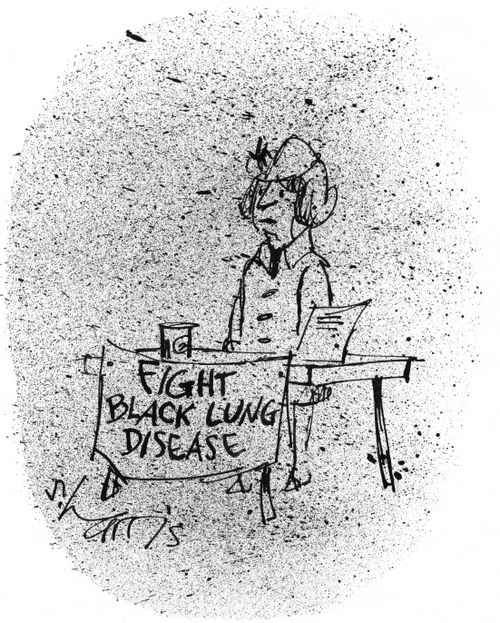 'Fight black lung disease.'