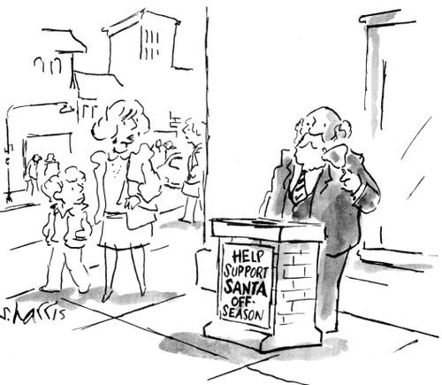 'Help support Santa off-season.'