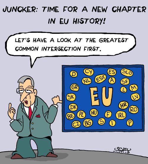 Juncker: Time for a new chapter in EU history!