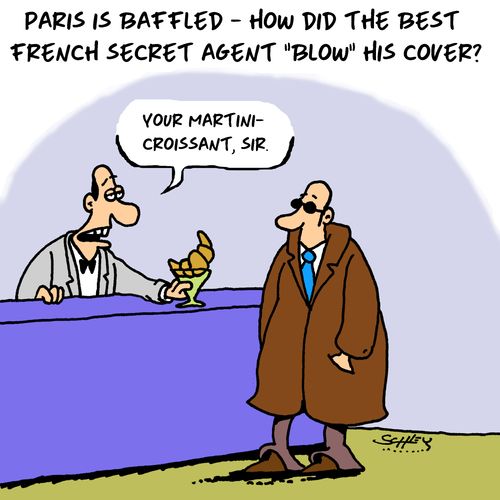 Paris is baffled - how did the best French secret agent "blow" his cover?