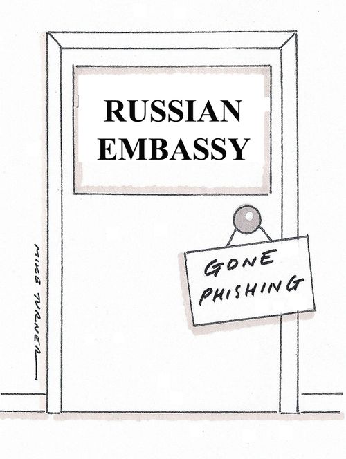 Russian Embassy: Gone phishing.