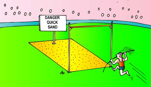 Dangerous Pole Vaulting