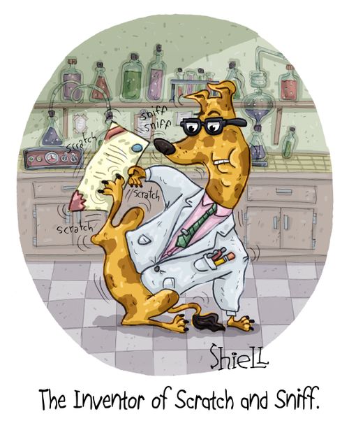 The Inventor of Scratch and Sniff