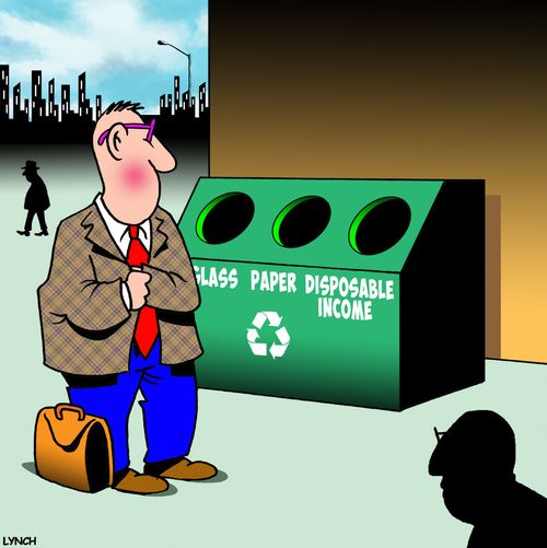 Throwing away your disposable income