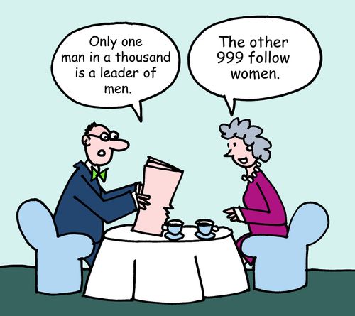 "Only one man in a thousand is a leader of men."
