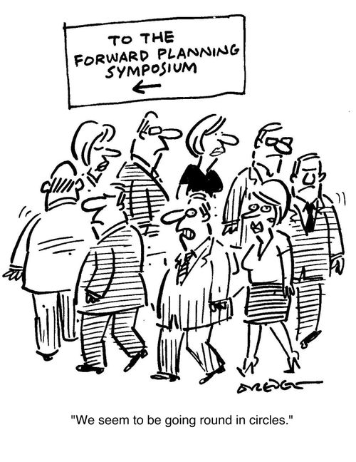 "We seem to be going round in circles."