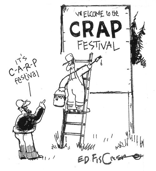 "It's C-A-R-P festival."