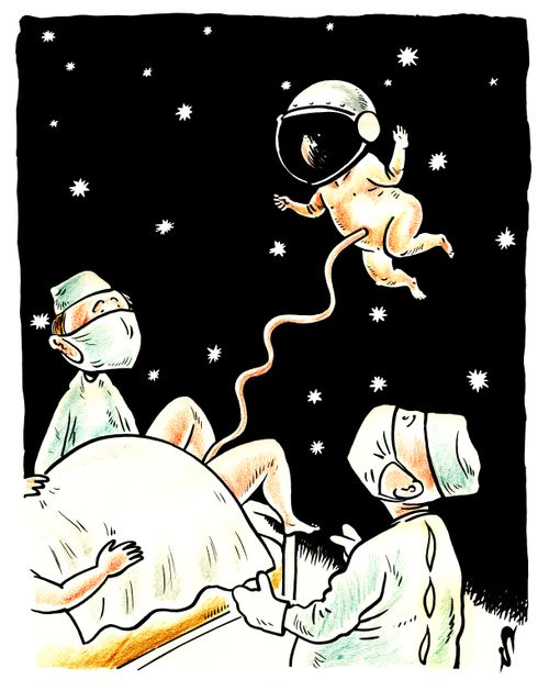Newborn Cosmonaut