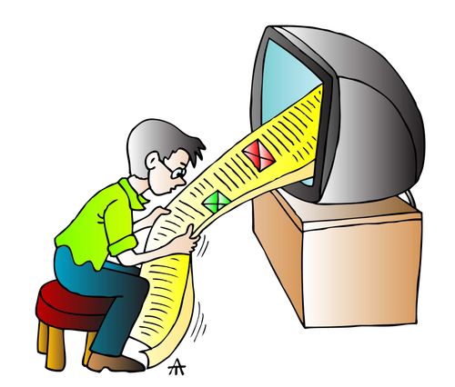 TV and boy