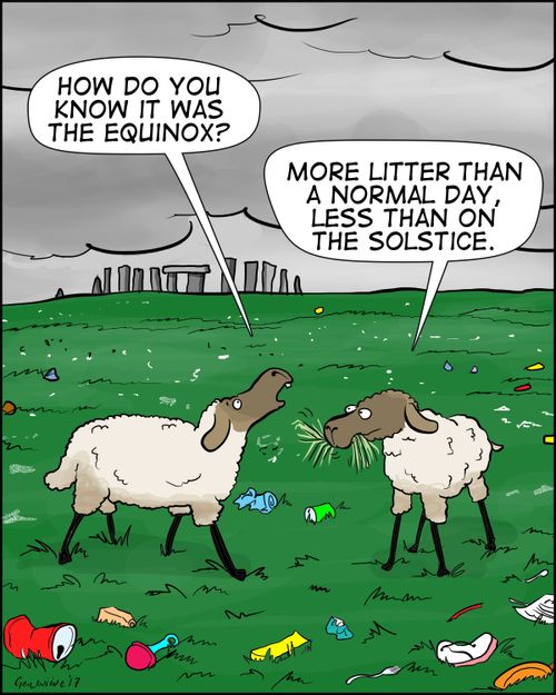 "How do you know it was the Equinox?"