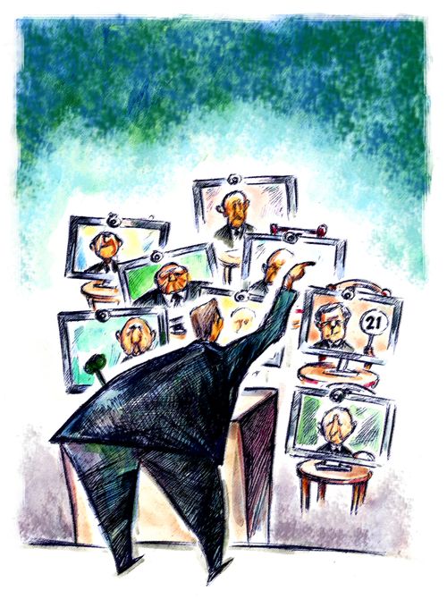 Online auction.