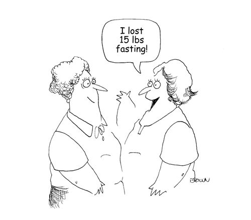 "I lost 15 lbs fasting!"