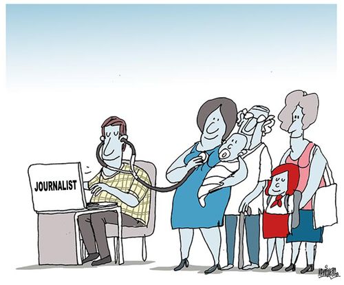 A good journalist cures what ails you.