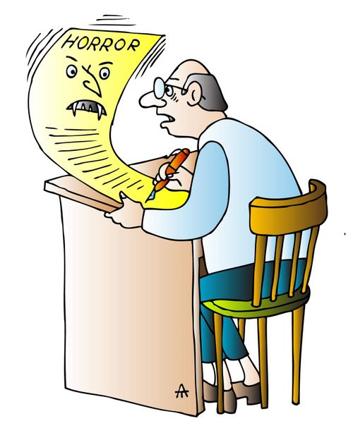 Horror writer.