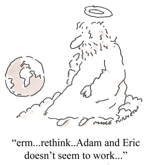 "erm...rethink..Adam and Eric doesn't seem to work..."