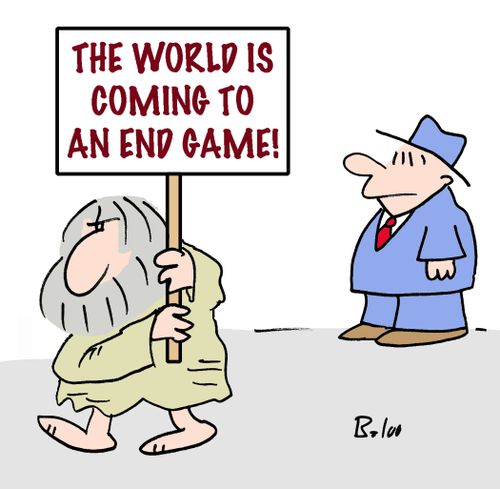 'The world is coming to an end game!'