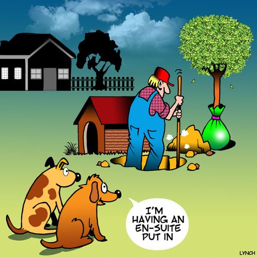 "I'm having an en-suite put in."