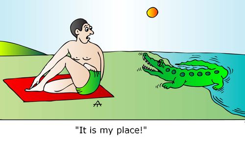 "It is my place!"