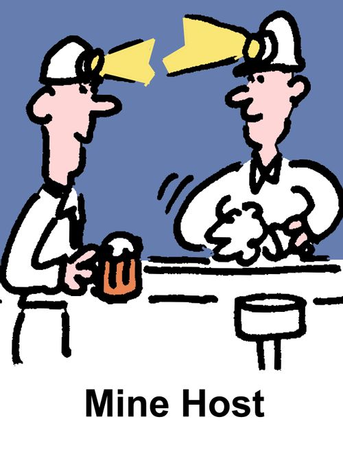 Mine Host.