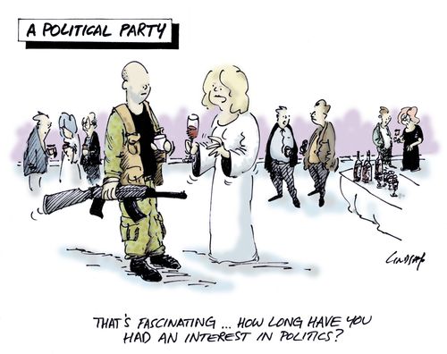 "That's fascinating...how long have you been interested in polices?"