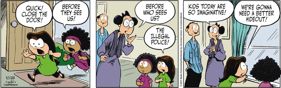 'Kids today are so imaginative!'
