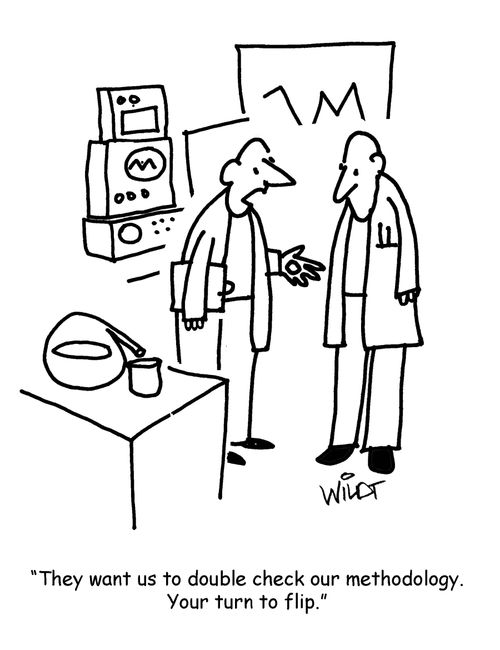 'They want us to double check our methodology. Your turn to flip.'