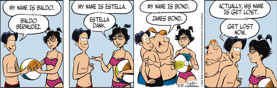 "My name is Baldo. Baldo Bermudez."