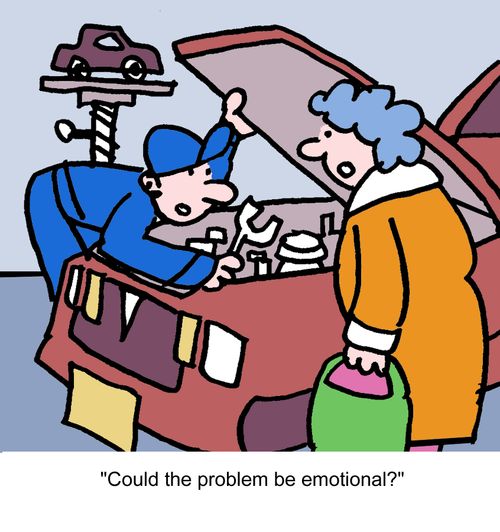 "Could the problem be emotional?"