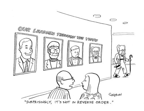 "Surprisingly, it's not in reverse order."
