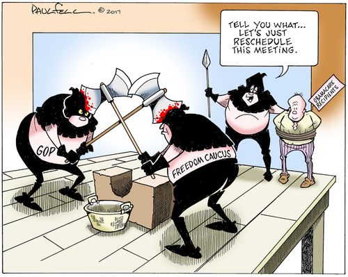 "Tell you what...let's just reschedule this meeting."