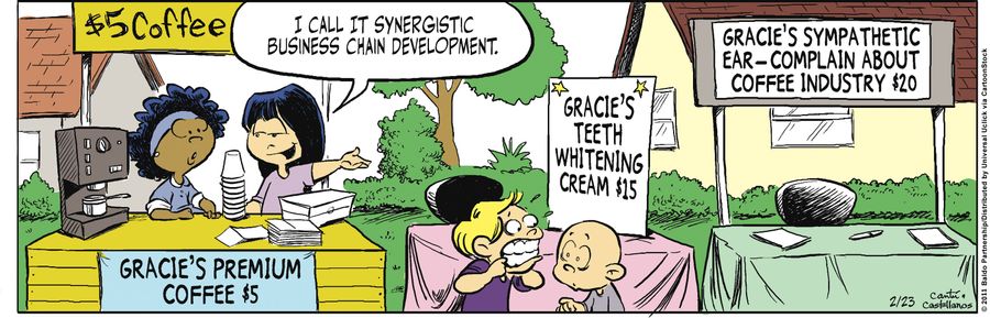 "I call it synergistic business chain development."