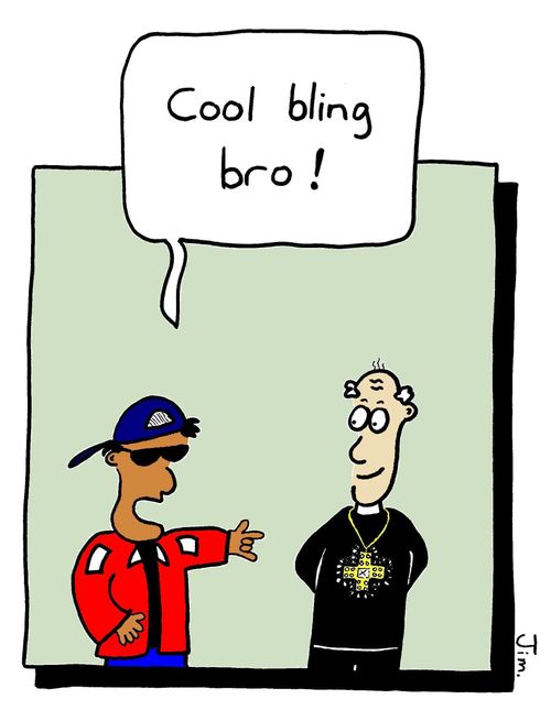 "Cool bling bro!"