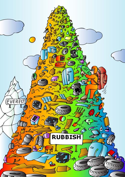 Rubbish and Everest