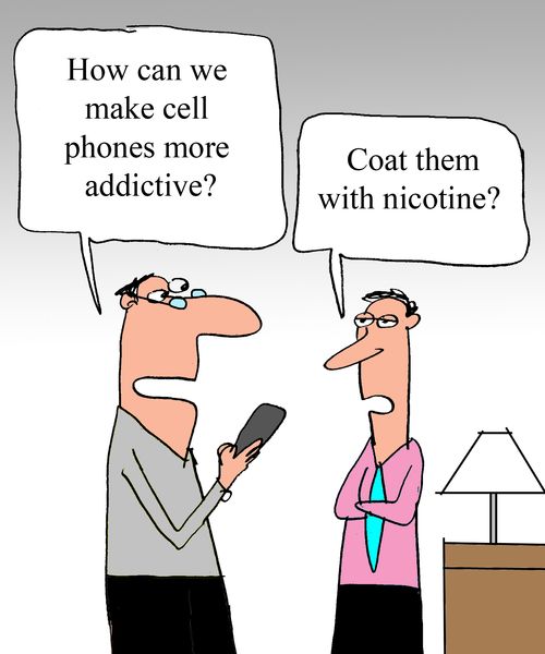 "How can we make cell phones more addictive?"