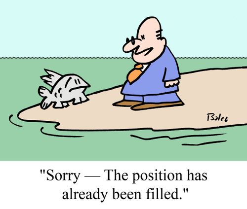 'Sorry - The position has already been filled."
