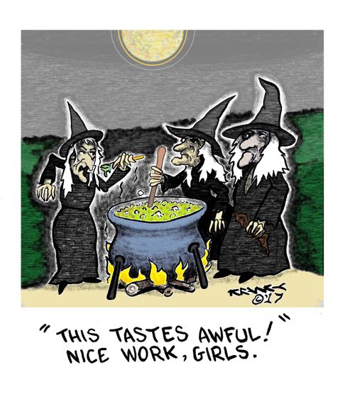 "This tastes awful! Nice work, girls."