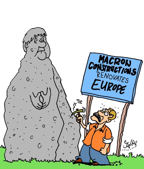 Macron Constructions renovates Europe.