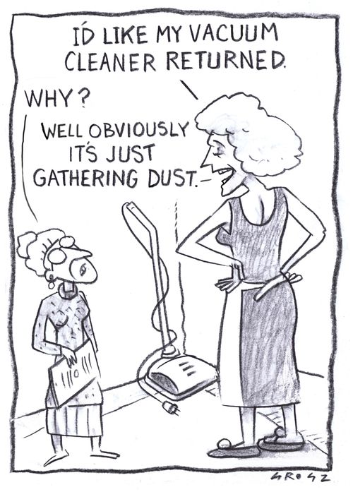 "I'd like my vacuum cleaner 