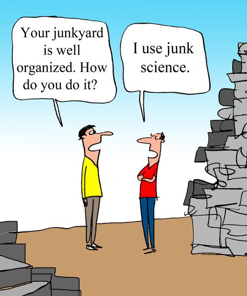 'Your junkyard is well organized. How do you do it?"
