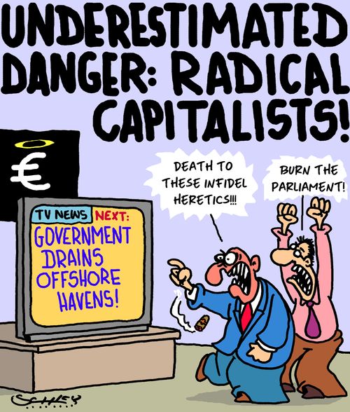 Underestimated danger: radical capitalists!