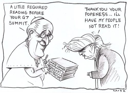 "A little required reading before your G7 summit."
