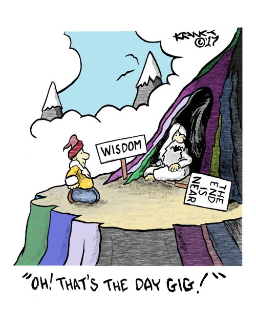"Oh! That's the day gig!"
